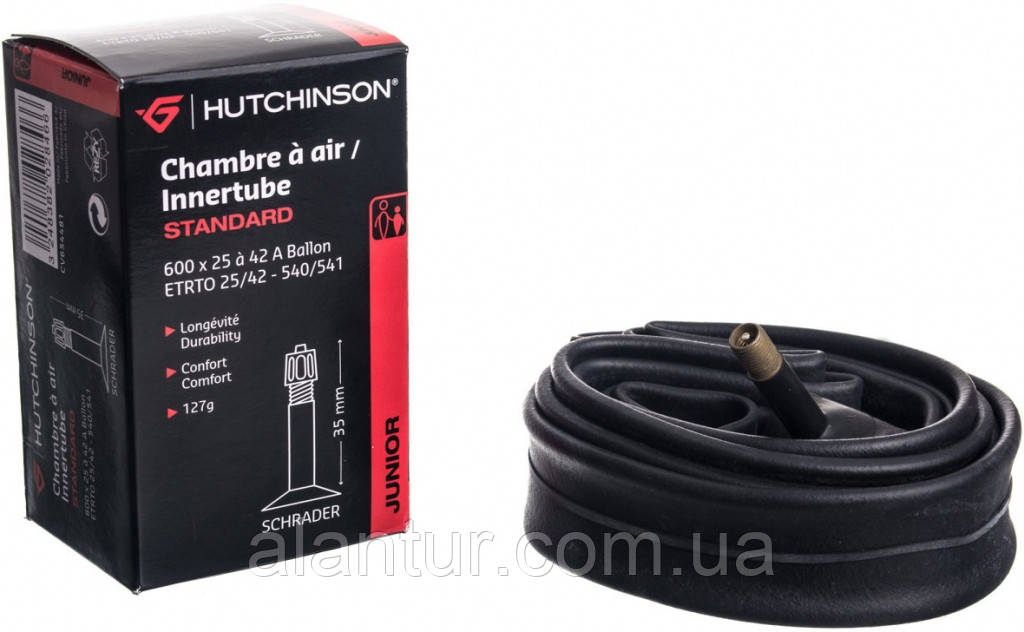 Камера 24 x 1.25-1.6 (25/42-540/541) Hutchinson Standart, schrader 32mm