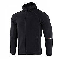 Толстовка тактическая с капюшоном M-Tac Hoodie Polartec Sport Black