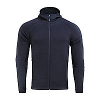 Толстовка тактическая с капюшоном M-Tac Hoodie Polartec Sport Dark Navy Blue