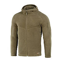 Толстовка тактическая с капюшоном флисовая M-Tac Sprint Fleece Polartec Dark Olive