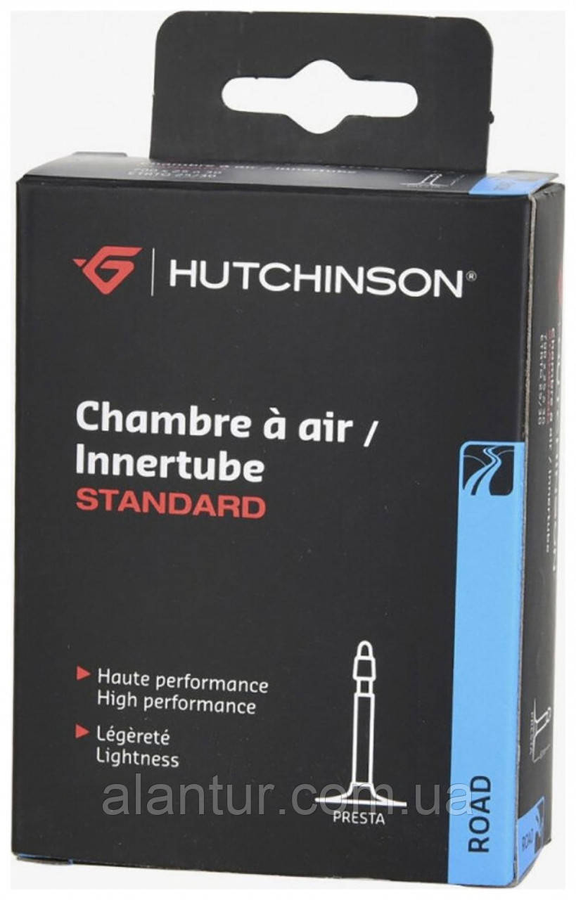 Камера HUTCHINSON 700X37-50 VF 48 мм, бутил, стійка до проколів для гревел і міських велосипедів, фото 1