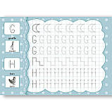 Прописи з наліпками для малят Англійські друковані літери Авт: Зінов’єва Л. Вид: УЛА, фото 3