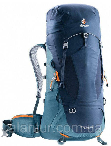 Рюкзак DEUTER Aircontact Lite 50+10 колір 3396 navy-arctic