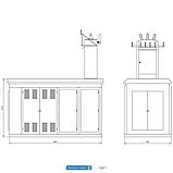 КТПУВ 250/6(10)/0,4-У1 з повітряним вводом Комплектна трансформаторна підстанція, фото 2
