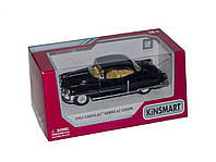 Уценка. Машинка KINSMART "Cadillac Series 62" (черная) - Повреждена упаковка