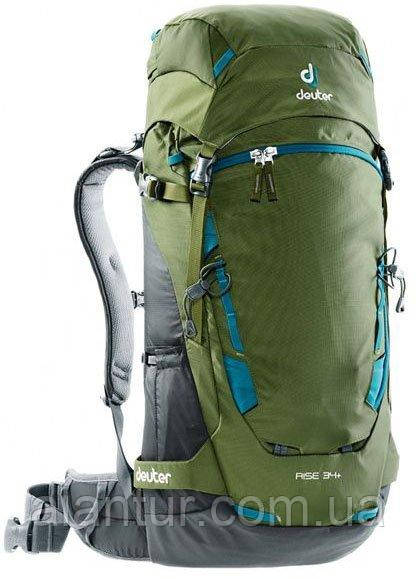 Рюкзак DEUTER Rise 34+ SL для трекінгу та гірськолижних походів, зелений