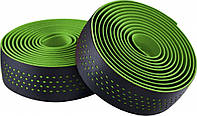 Обмотка керма Merida Bartape Soft Microfiber Black / Green dots