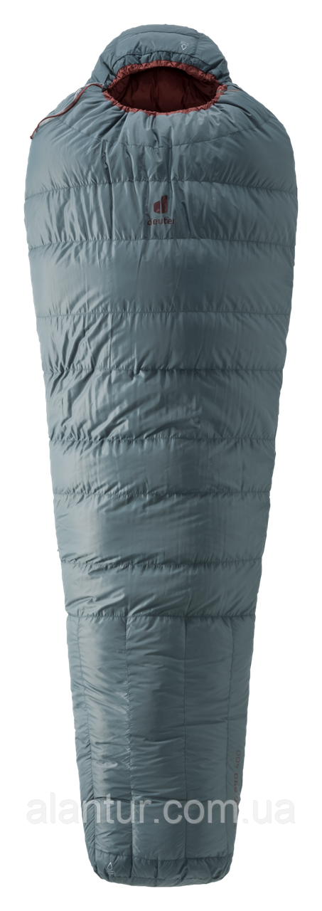 Спальник Deuter Astro Pro 400 SL (2505) teal-redwood лівий