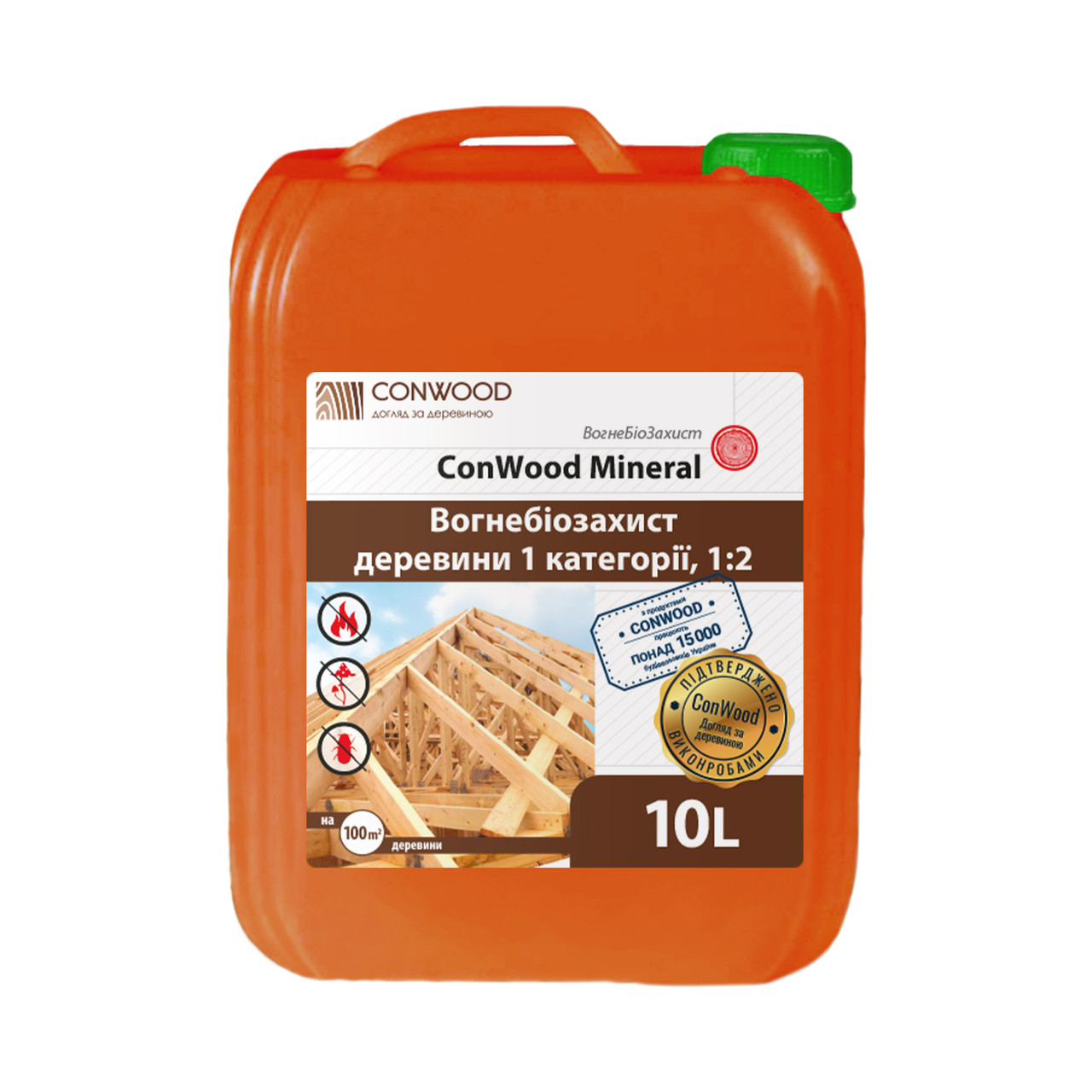 Консервант деревини ConWood Mineral Euro 1:2, 10 л