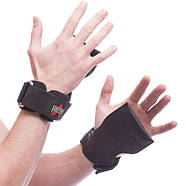 Накладки атлетичні Грипад для WorkOut з напульсником Valeo (TA-1840), фото 3