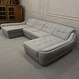 Новий розкладний диван п-подібної форми з нішами, фото 4