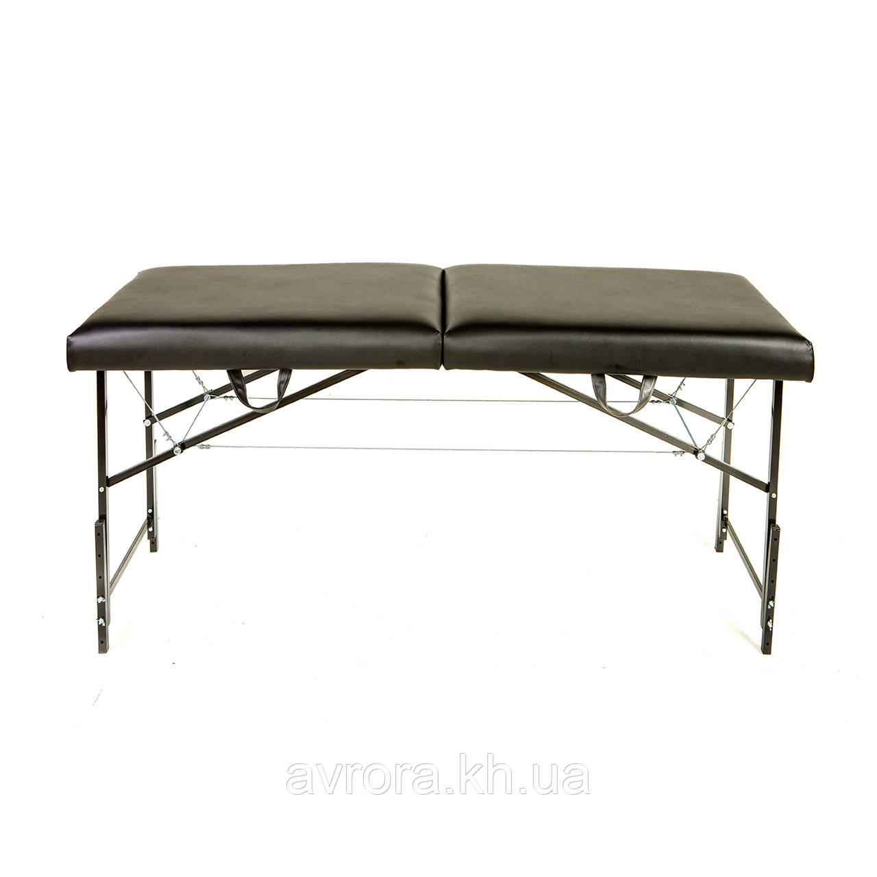 Косметологічна канапа Lux Comfort з регульованою висотою чорний, фото 1