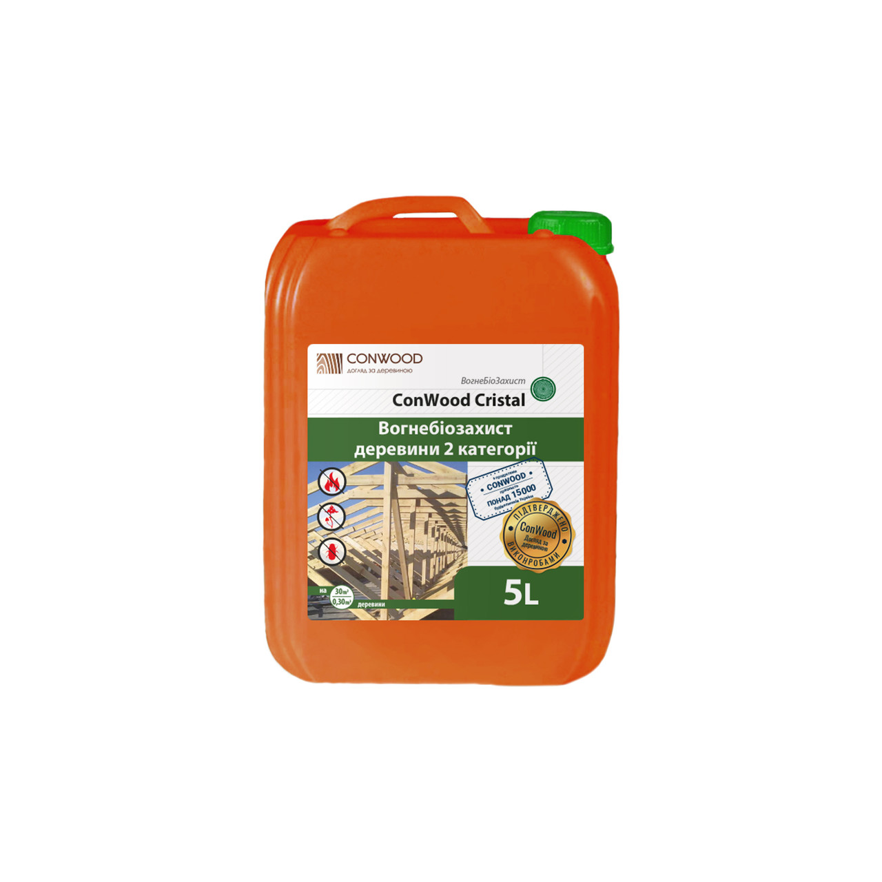 Консервант деревини ConWood Cristal Euro, 5 л