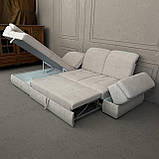 Новий диван розкладний в тканині, фото 7