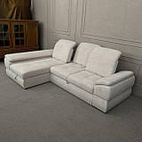 Новий диван розкладний в тканині, фото 2