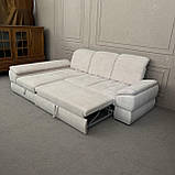 Новий диван розкладний в тканині, фото 3