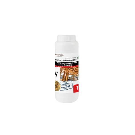 Антисептик для транспортної деревини ConWood Color Premium 1:24, 1 л, фото 1