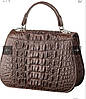 Жіноча сумка через плече, з натуральної шкіри крокодила🐊👜, фото 3