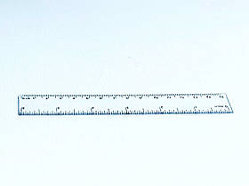 Лінійка пластикова прозора 15 см 98666-98 лінійка пластикова прозора 15 см