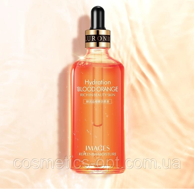 Зволожуюча есенція з маслом червоного апельсина IMAGES Blood Orange Esence, 100 мл, фото 1
