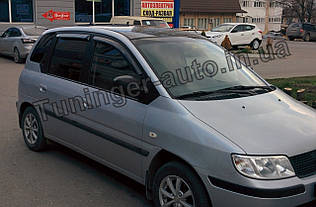 Дефлектори вікон Hyundai Matrix 2001-2010 (Autoclover A055)