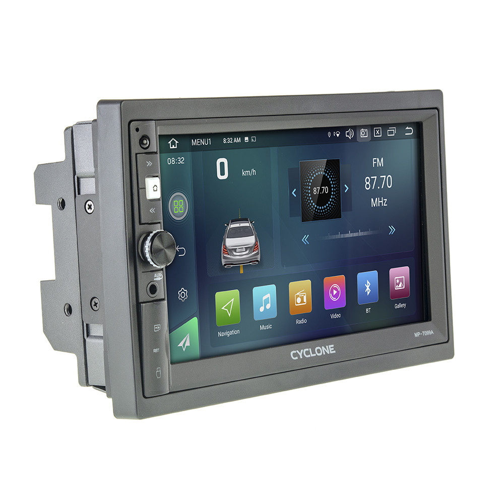 Автомагнитола 2 din CYCLONE MP-7099A DSP 7 дюймов Android 10.0 память 4\64 GB wifi ghs bluetooth 4G - фото 5 - id-p1897222958