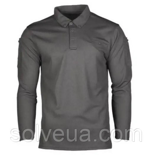 Тактичне поло Mil-Tec Tactical Quickdry urban grey 10962008.solve