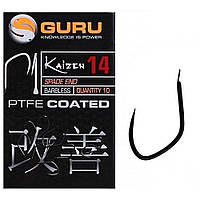 Гачки Guru Kaizen Hook Size 10 (без борідки/лопатка)