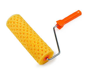 Валик структурний Polax професійний "Горошок" поролоновий, з ручкою 8 х 80 х 250 мм (21-008)