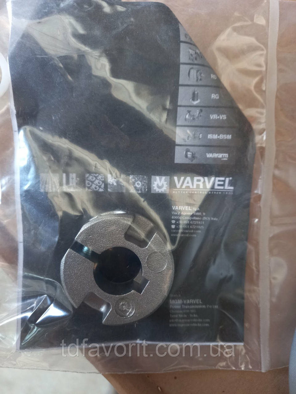 50 FE19, сполучна муфта редукторів Varvel, фото 1