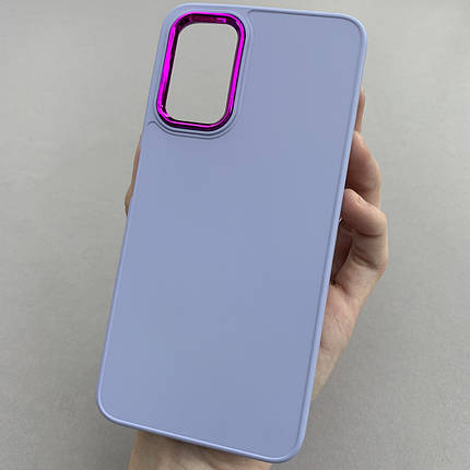 Чохол для Xiaomi Redmi 9T преміум чохол з бортиком для камери на телефон сяомі редмі 9т бузковий o7v, фото 1