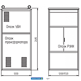 КТПМГ 40/10 (6)/0,4-У1 Комплектна трансформаторна підстанція малогабаритна, фото 2