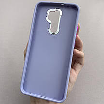 Чохол для Xiaomi Redmi 9 преміум чохол з бортиком для камери на телефон сяомі редмі 9 бузковий o7v, фото 3