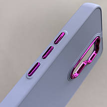 Чохол для Xiaomi Redmi 9 преміум чохол з бортиком для камери на телефон сяомі редмі 9 бузковий o7v, фото 4