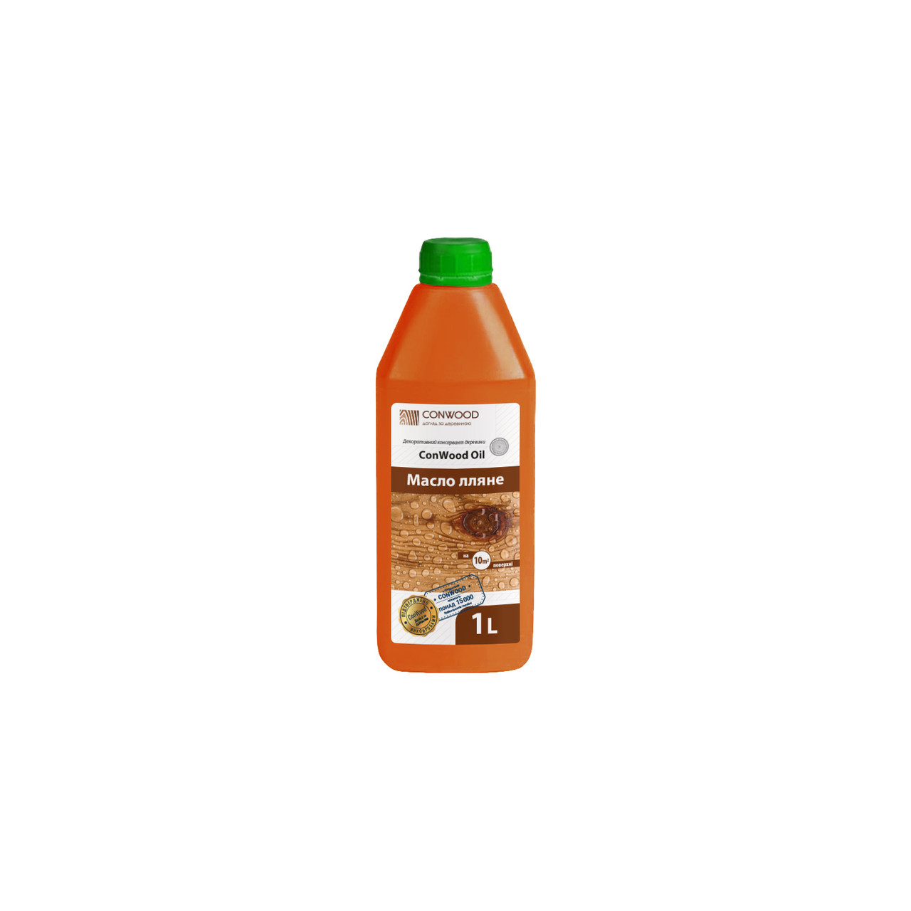 Олія лляна для деревини ConWood Oil, 1 л