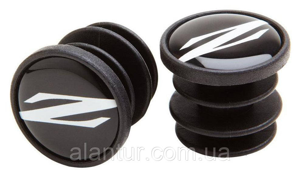 Заглушки руля ZIPP Service Course Bar End Plugs, чорні, 2 шт. для велосипедів, фото 1