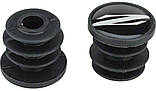 Заглушки руля ZIPP Service Course Bar End Plugs, чорні, 2 шт. для велосипедів, фото 2