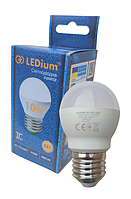 Світлодіодна LED-лампа декоративна куля G45 LEDium 5 W 4100 K Е27 170-250V 450 Lm