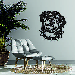 Декоративне настінне Панно «Ротвейлер» , Декор на стіну