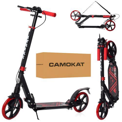Самокат iTrike SR 2-018-10-BR чорно-червоний