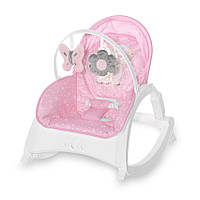 Кресло-качалка 2в1 Lorelli Enjoy Pink Hug розовый (10110112158)
