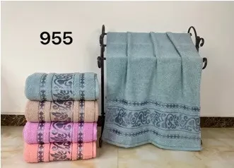 Рушник банний махра розмір 70 на 140 см (від 8 шт.)