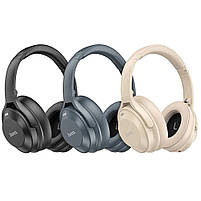 Навушники Bluetooth Hoco W37 Sound Active Noise бежеві, фото 6