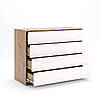 Комод 110 Реймонд Білий Глянець/Артизан Міро-Марк, фото 2