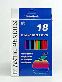 Набір Кольорові олівці "С" 18 кольорів CR755-18