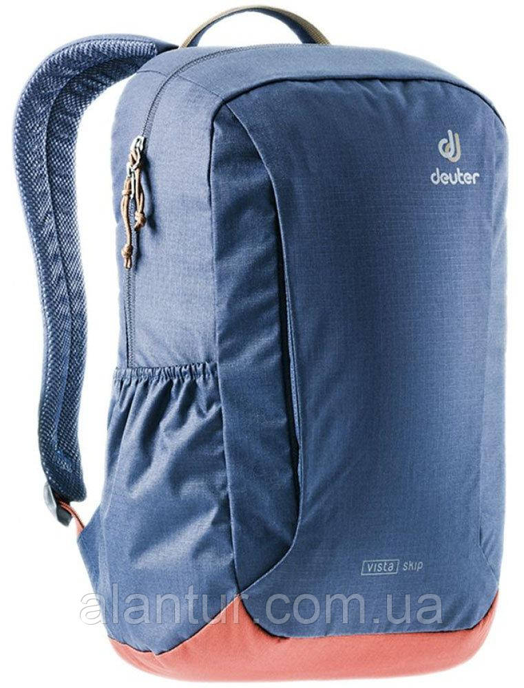 Міський рюкзак Deuter Vista Skip 14 л, синьо-червоний, для дорослих, унісекс, фото 1