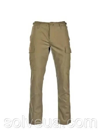 Тактичні штани Mil-Tec Teesar RipStop BDU Slim Fit Хакі 11853104.solve, фото 1