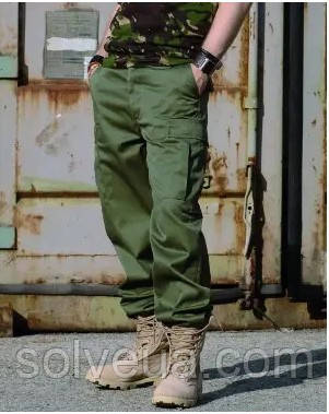 Штани Mil-tec Olive "RANGER" BDU 11810001.solve