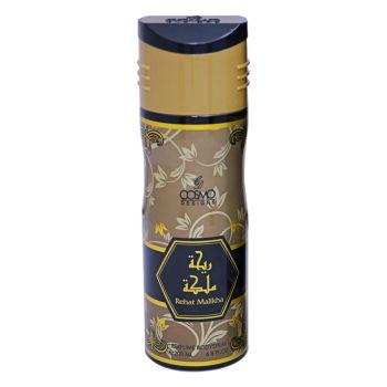 Чоловічі парфуми дезодорант спрей для тіла без спирту Cosmo Designs Rehat Malikha 200 мл, дезодорантдухи "Lv"