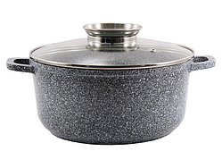 Каструля з мармуровим покриттям Zauberg 6.5л.